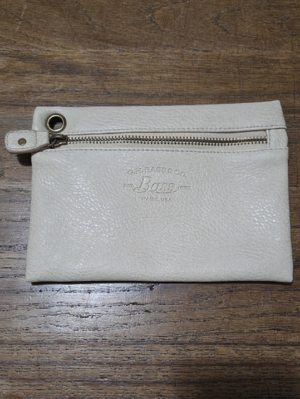 Bass Leather Clutch